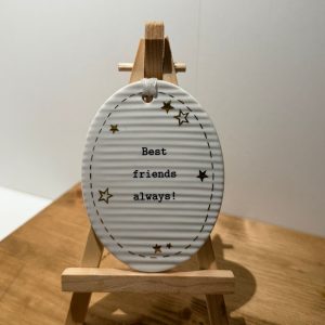 Decorative Ceramic oval shaped Plaque