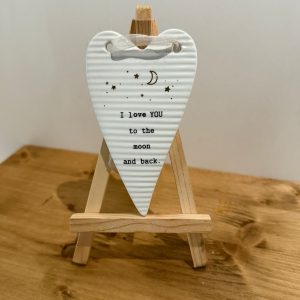Thoughtful Words Heart shaped plaque