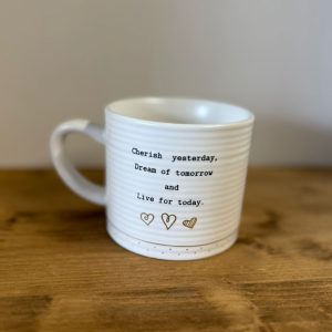 Ceramic mug with Inspirational quote