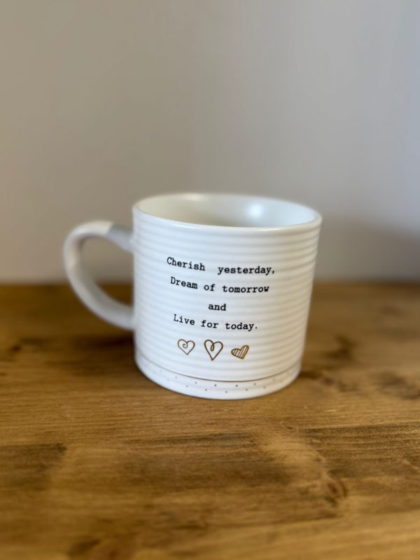 Ceramic mug with Inspirational quote