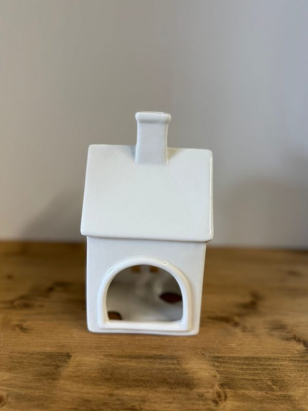 Ceramic House tealight holder